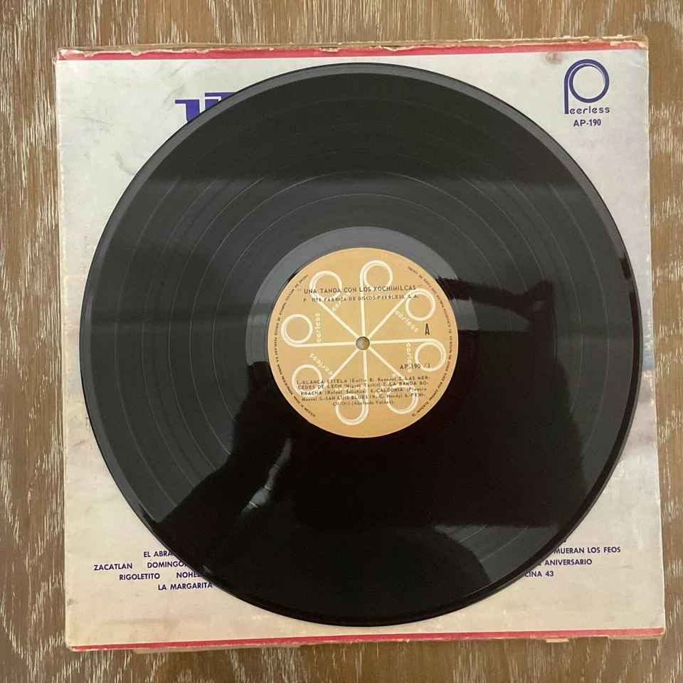 Los Xochimilcas, Una Tanda Con, 1978 Compilation Triple Mexican Lp´s Tropical - Image 3 of 4