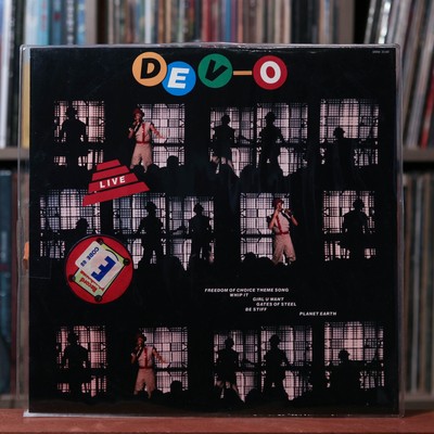 Devo - Dev-O Live - 1981 Warner Bros. Records, VG+/EX