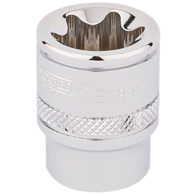 Draper Expert 34207 3/8'' Sq. Dr. TX-STAR  Socket (E18)