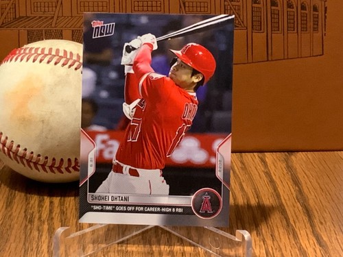 Shohei Ohtani, Los Angeles Dodgers  - 2022 LA Angels Topps Now...8 RBI Game!