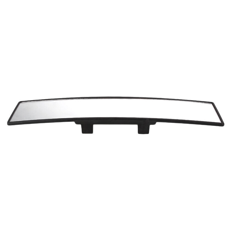 Universal 300mm Panoramic Curve Convex Interior Clip On Rear View
