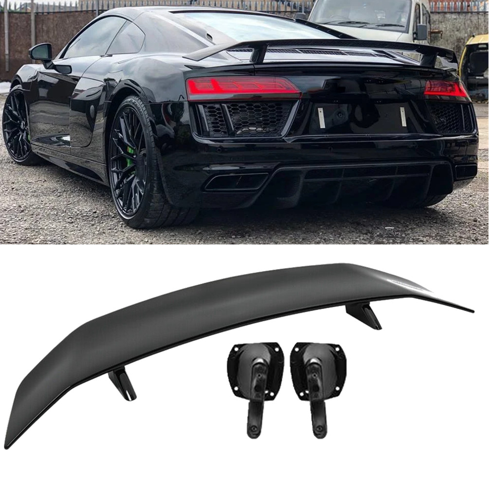 46" Glossy Rear Boot Trunk Spoiler GT Racing Wing For Audi R8 GT V8 V10 GT Coupe