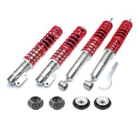 TA Technix Gewindefahrwerk VW Golf 2 Jetta 2 19E 84 91 + Domlager Vorne + Hinten