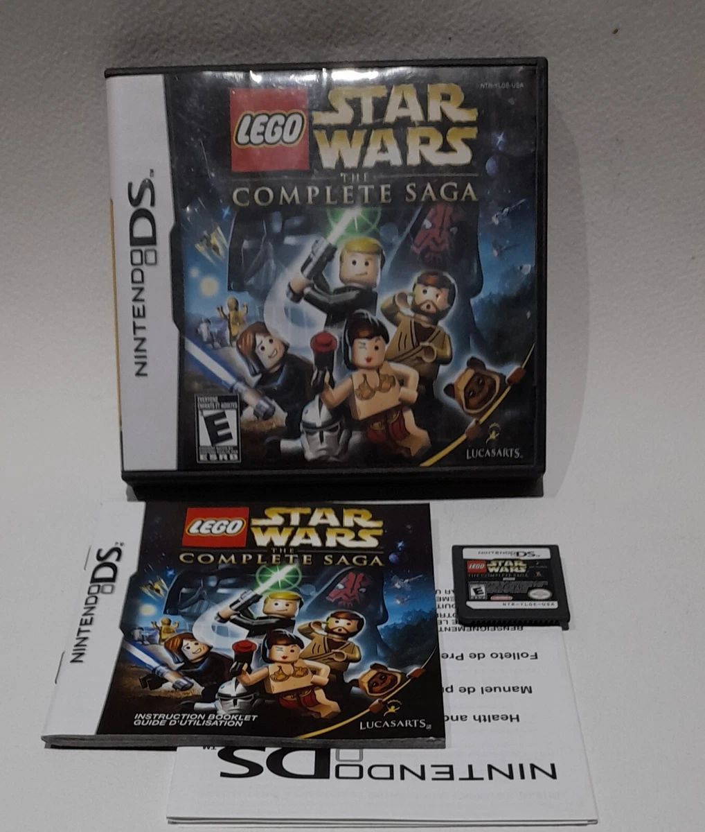 form Transportere del Nintendo DS Game LEGO Star Wars The Complete Saga - 2007 CIB DSi 2DS 3DS  712725024833 | eBay