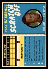 1970 Topps Scratch-Offs Baseball #2 Rich Allen NM *d6