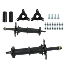 Fit For 6 Inch and 7 Inch wheels 40 Inch Rear Axle Kit with 3 Stud Hub USA