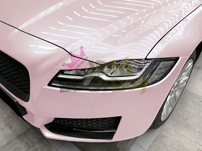 Premium High Gloss Pearl Cherry Pink Sticker Decal Vinyl Wrap Air
