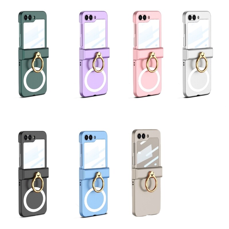 Durable Flip6 Phone Case with Built-In Front Screen Protector  