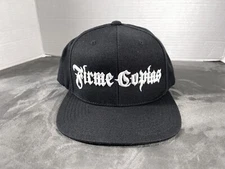 Black Snapback FIRME COPIAS Tattoo shop Hat Cap Yupoong The Classics adjustable