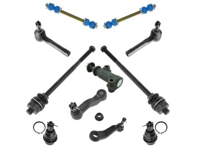 15KS63Z Front Ball Joint Sway Bar Link Tie Rod End Kit Fits Escalade EXT