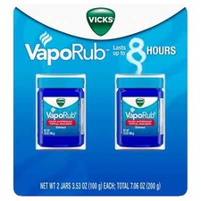 Vicks Vaporub Ointment 3.53 Oz Pack of 2 