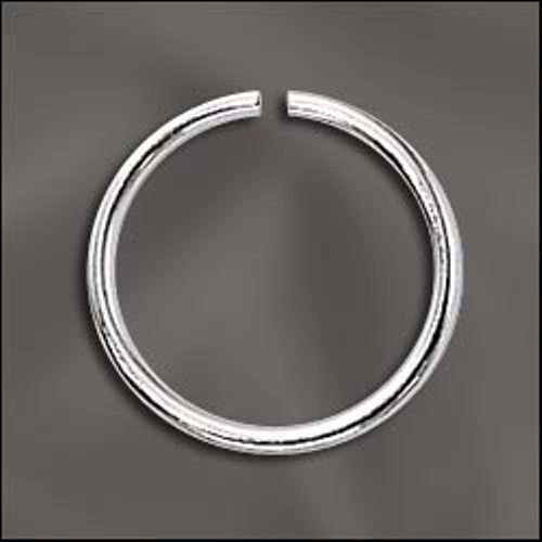 1000 ONE THOUSAND 5mm OPEN Silver-Plated Jump Rings 21 Gauge - Picture 1 of 1