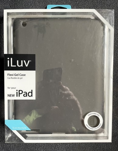 iPad Flexi Gel Case iLuv NEW Secure Silicone iPad Cover Space Grey FREE P&P BNIB - Picture 6 of 10