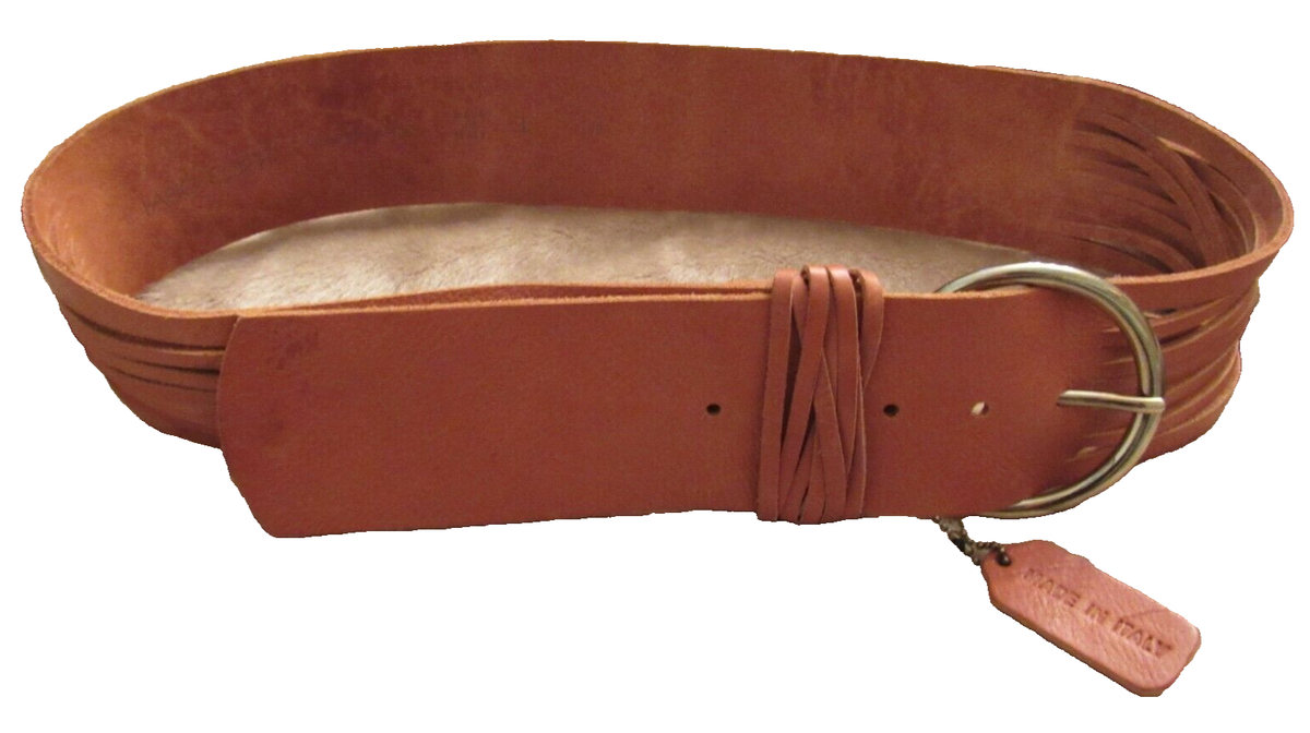 Fabio Corti Leather Wide  Belt il_fullxfull.3929911541_9qoe.jpg main image 2