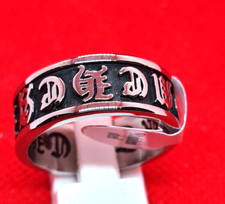 Edelstahl Ring Biker Massiv Gr&ouml;&szlig;e 21,6 Cm Durchmesser