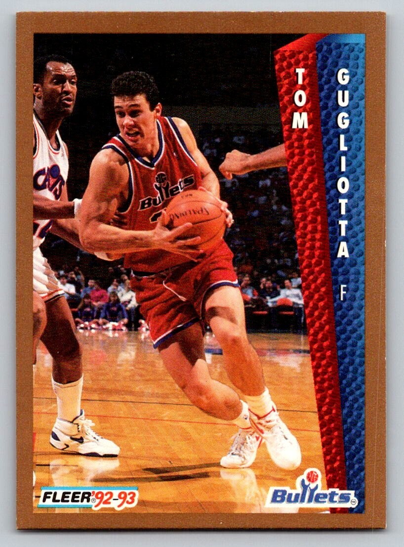 1992-93 Fleer - #437 Tom Gugliotta (RC)