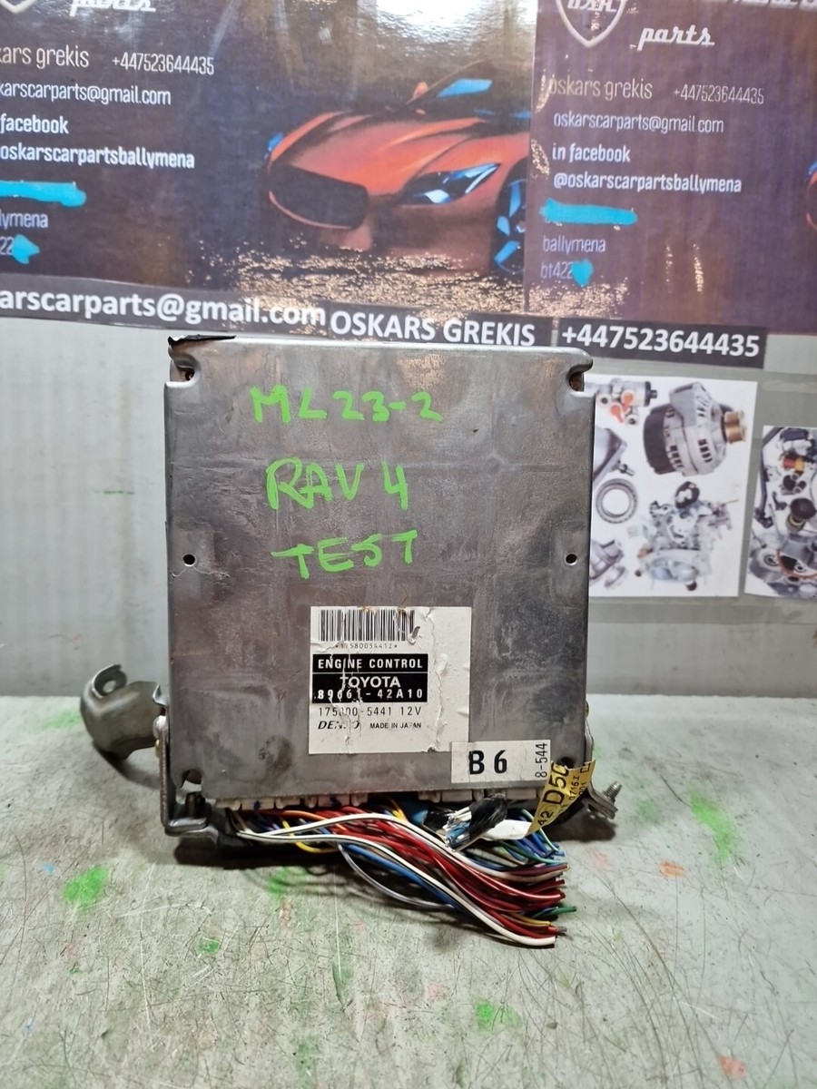 2004 TOYOTA RAV4 2.0 D4D ECU ENGINE CONTROL UNIT 89661-42A10 | eBay