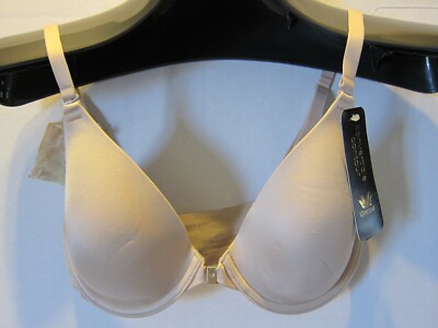 WACOAL 853108 * 32D * Beige * Soft Seductive Front Close Contour Underwire Bra