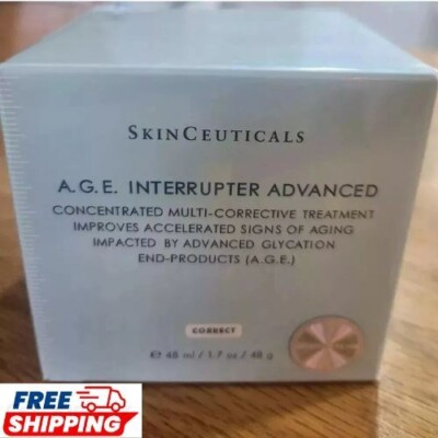 Skin Ceuticals A.G.E. Interrupter Advanced 1.7oz/48g   Fast & Secure Shipping!
