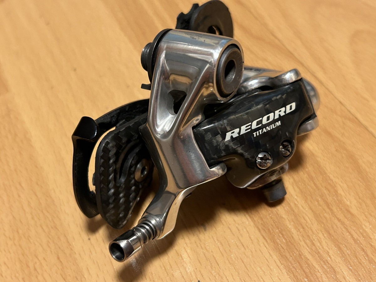 Campagnolo Record Titanium 10 Speed Rear Derailleur Carbon Bolt-On