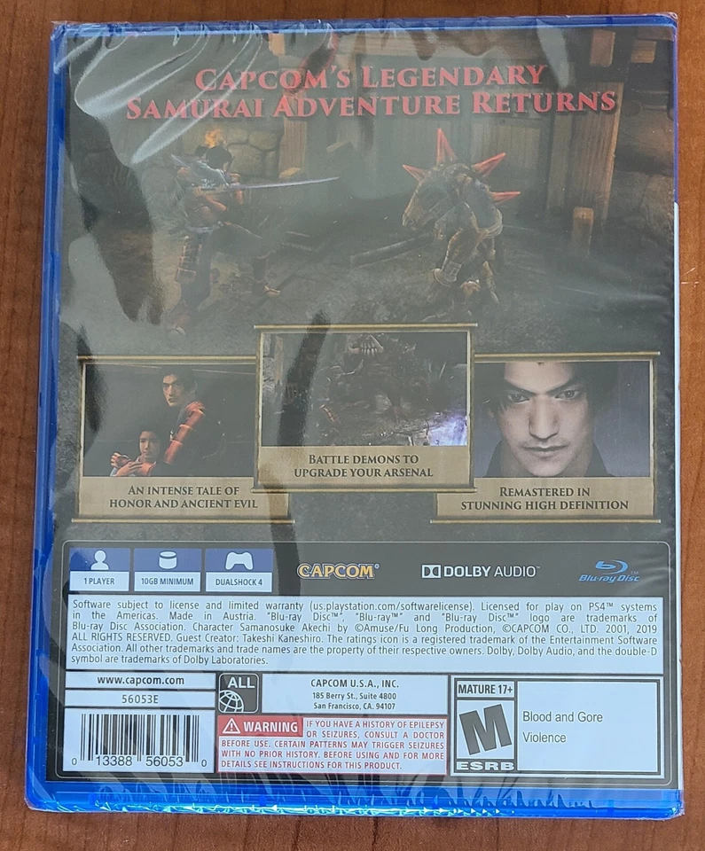 Onimusha: Warlords - PlayStation 4 (PS4 - NEW) - Image 2 of 4