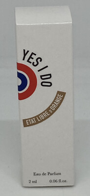 Etat Libre d'Orange Yes I Do 0.06 oz 2 ml EDP Spry Mini/Travel Boxed Sample Vial