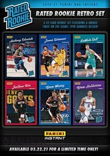 2020-21 Panini Instant 45 Card Rated Rookie Set NBA Basketball RC SP 1/3558