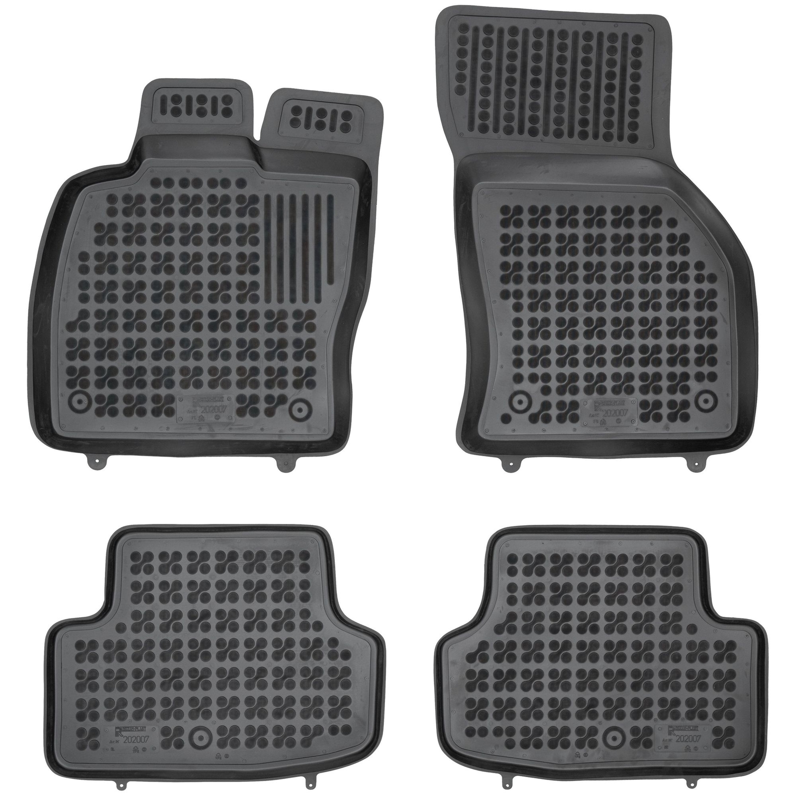 Tapis Seat Leon 3 caoutchouc pour stopper l'humidité et les odeurs de moquette