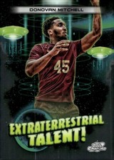 2024 Topps Cosmic Chrome - Extraterrestrial Talent Donovan Mitchell #ET-4