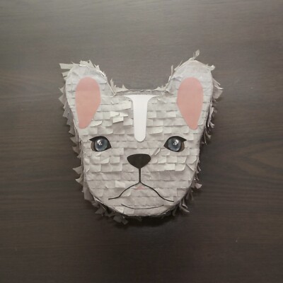 French Bulldog Frenchie Dog Puppy | Hand Made Mini 8  Piñata | Birthday Pinata
