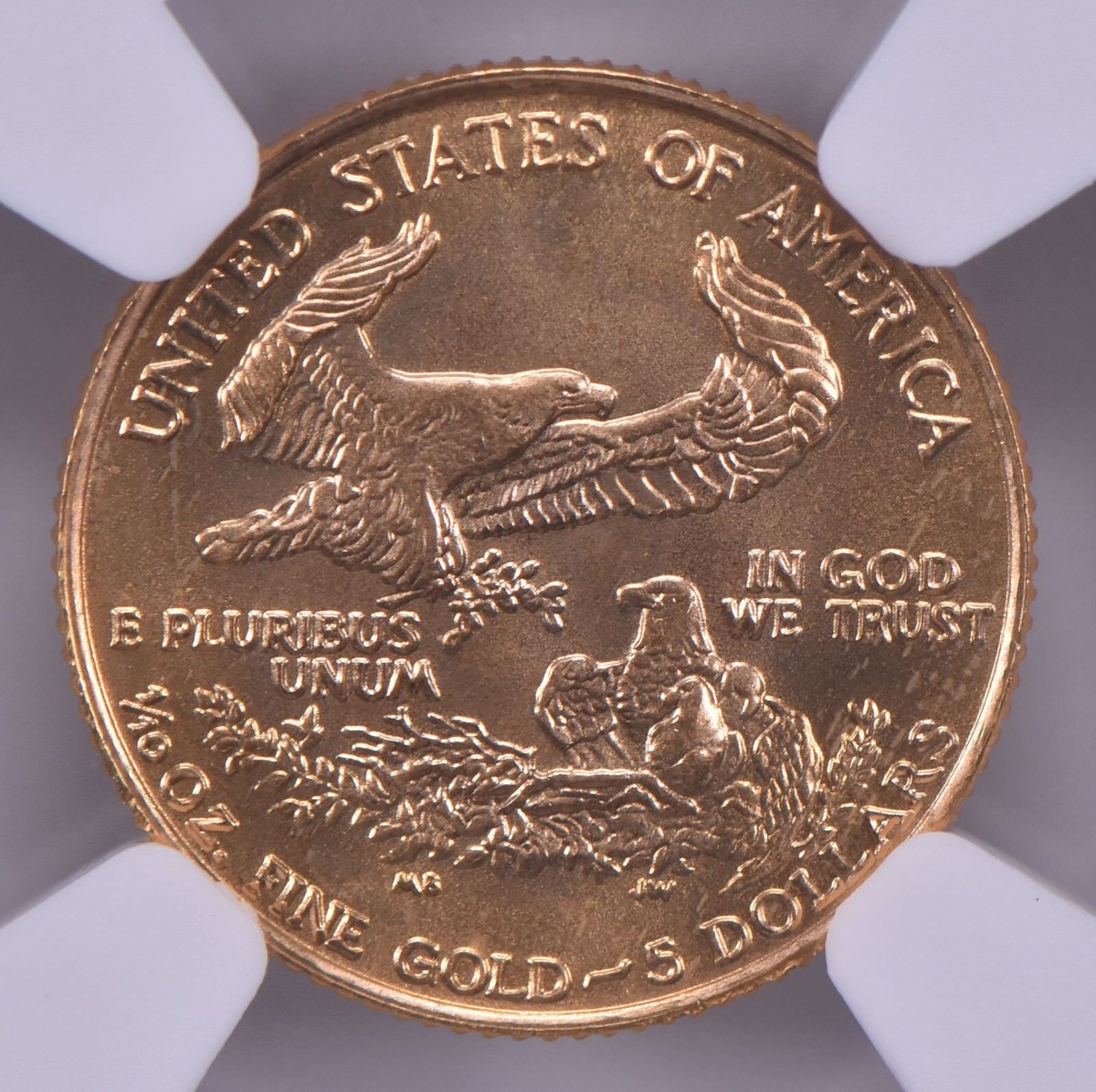 ⭐️金運アップ頂点の総プラチナ張り⭐️No1957レアな初期型S&S⭐️モンブラン社⭐️ 1986 $5 American Gold Eagle 1/10 Oz Gold MS69 NGC Brown Label | eBay