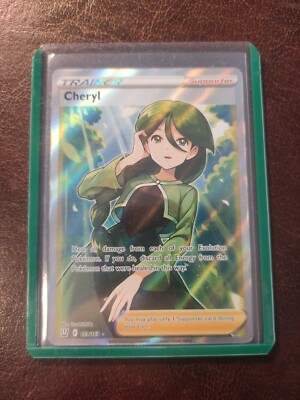  Cheryl 159/163 - BATTLE STYLES - FULLART TRAINER CARD - ENGLISH Supporter Mint