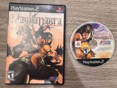 Manuel D’origine Sony PS2 – Magnacarta Version Française PAL, Notice Abîmée Mais Complète