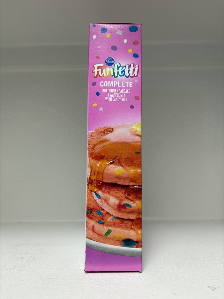 Pillsbury FUNFETTI Unicorn Complete Buttermilk Pancake & Waffle Mix 28