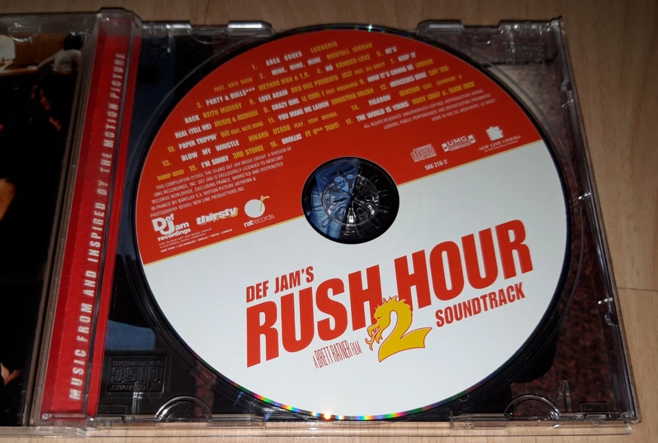 RUSH HOUR 2 - Soundtrack Album CD RAP Hip Hop LL COOL J, BENZINO, LUDACRIS, WC - Bild 4 von 4
