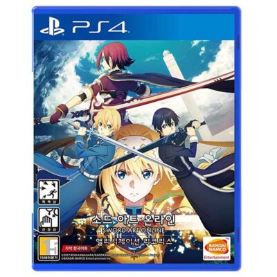 PS4 Sword Art Online Alicization Lycoris [Korean Version] Chinese