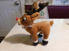 Rudolph Reindeer Island Of Misfit Toys RARE Teenage ANTLERS Plush CVS Bow Vtg 
