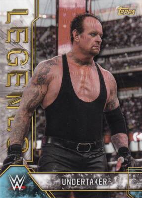 The Undertaker 2017 Topps Legends of WWE Card #5 WWF HOF Pro