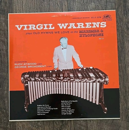 Virgil Warens Plays Old Hymns We Love Record Vinyl 12" LP Christian VW-7003