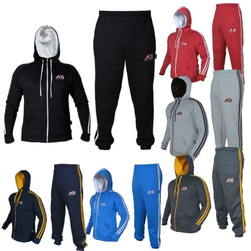 ARD CHAMPS™ Fleece Tracksuit Hoodie Trouser MMA Gym Boxing Running Jogging Suit - Zdjęcie 1 z 73