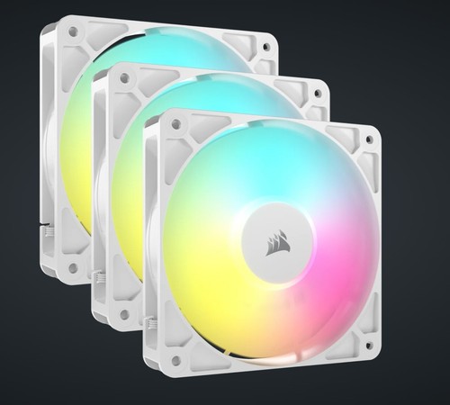 120mm Corsair RS120 ARGB PWM Fan 3 2100RPM 4 Pin Case AirGuide Cool Performance - Afbeelding 15 van 16