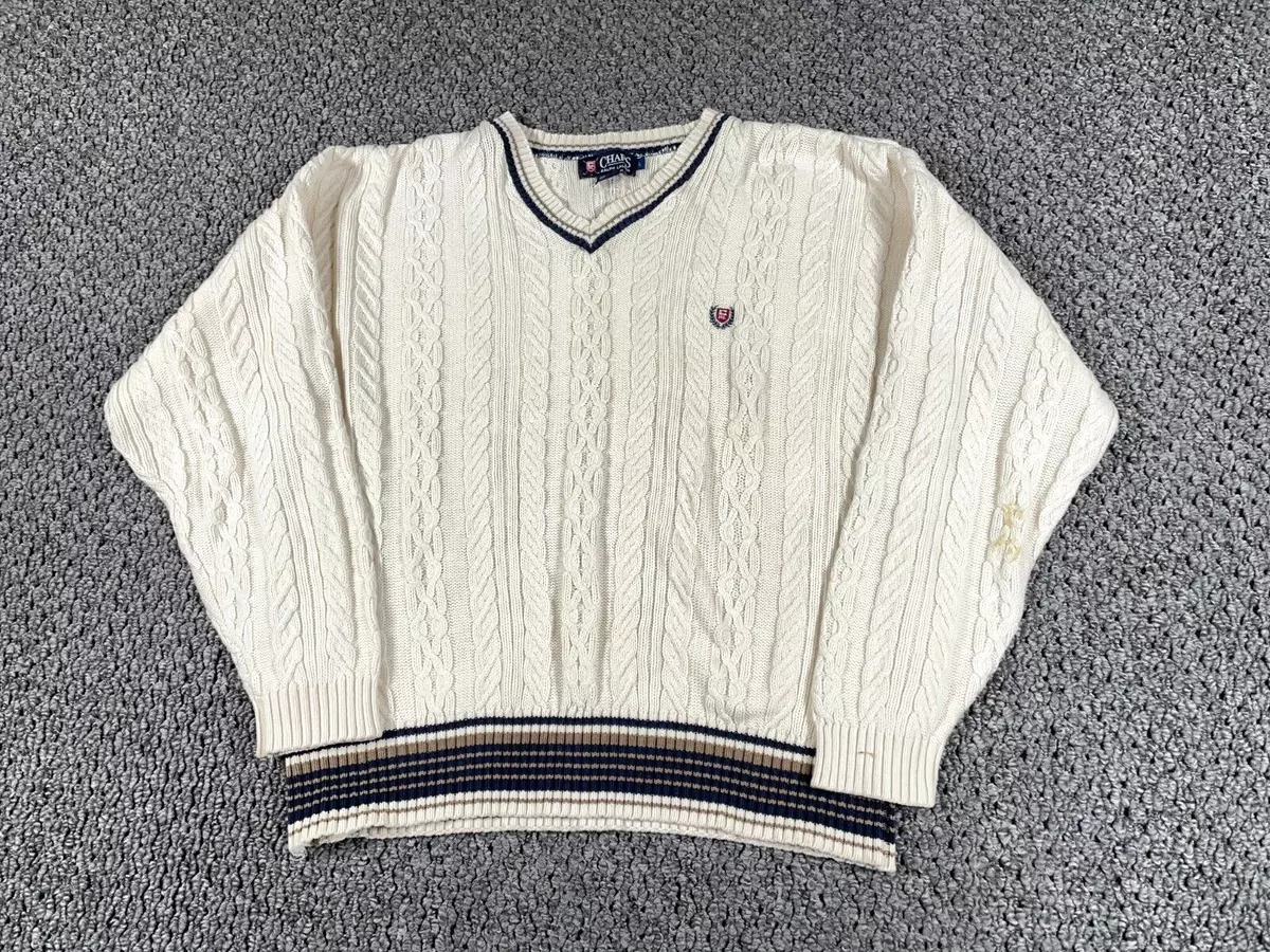 Chaps cable hotsell knit sweater