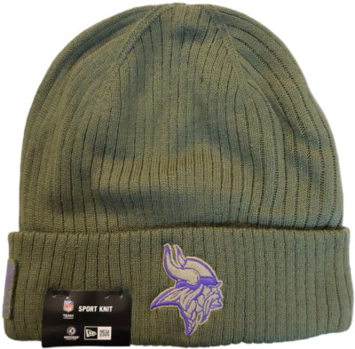 Minnesota Vikings Salute to Service Knit with Patches
