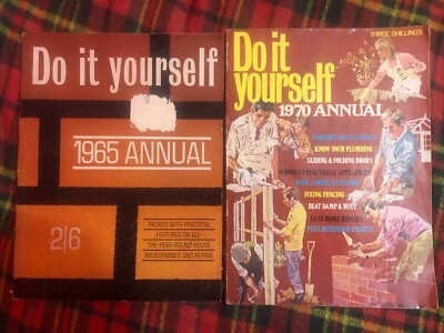 Do it Yourself Annuals - 1965 + 1970   A Link House Group Publication