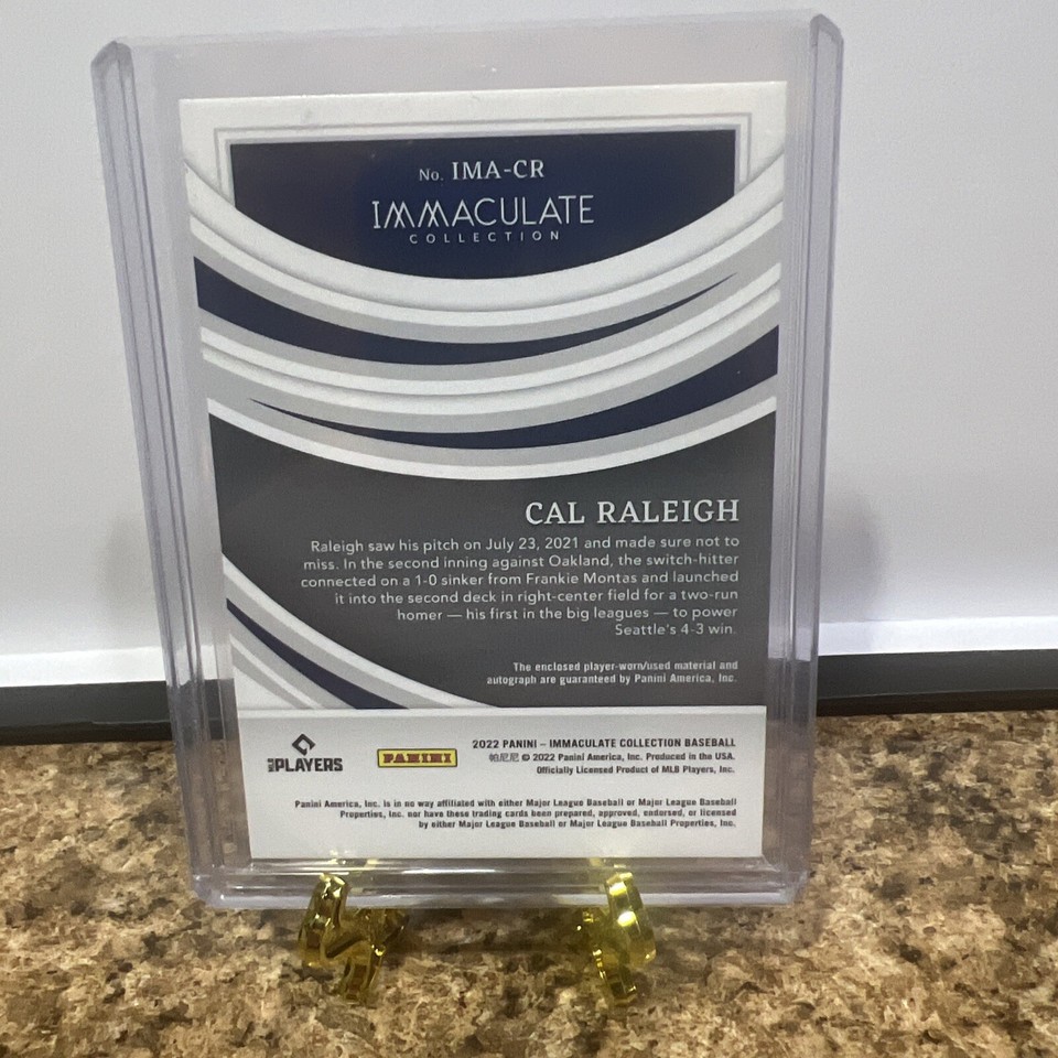 2022 Panini Immaculate AUTO ON CARD JERSEY /49 RC ROOKIE RPA CAL ...