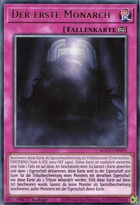 Yu-Gi-Oh! Maximum Gold MAGO-DE Einzelkarten zur Auswahl - deutsch