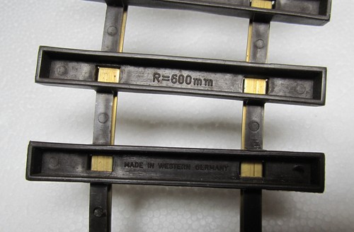 7 Pieces LGB G-Scale Curved Brass Track #1100 r600mm - Picture 9 of 10