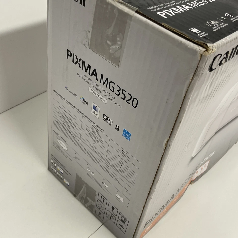 NEW CANON PIXMA MG3520 WIRELESS ALL IN ONE PRINTER COPY SCAN INKJET PRINTER - Image 4 of 4