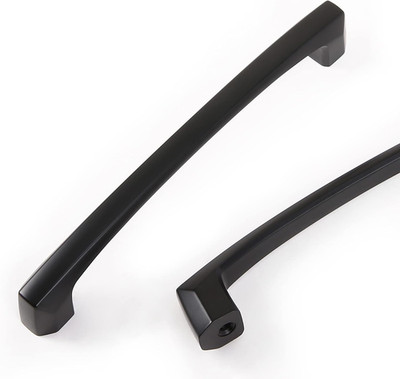 10 Pack 7'' Matte Black Cabinet Handles - Stylish Kitchen Hardware Pulls