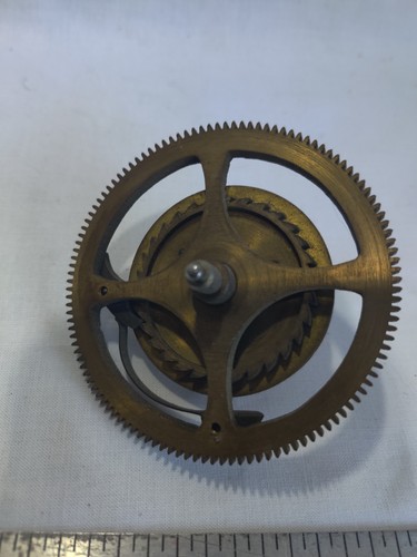 Kienzle Chime Gear spring clock/timer mechanic mainspring barrel/gear assemblyLG